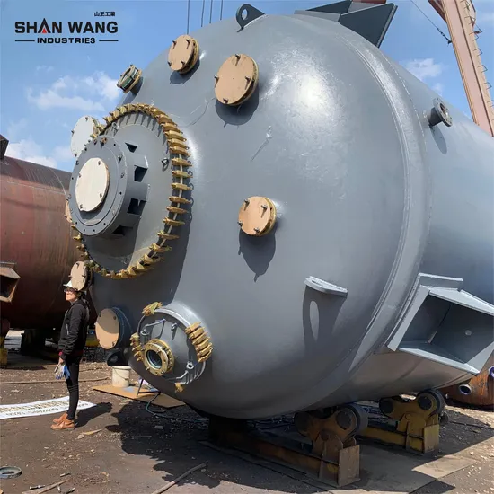 Enamel / Glass Lined Reactor Chemical Resin Polyurethane Chemical Reactor Prices