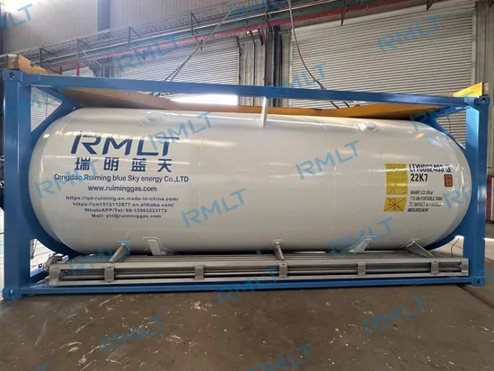 T75 ASME Certified 20FT LNG Lco2 ISO Tank Container