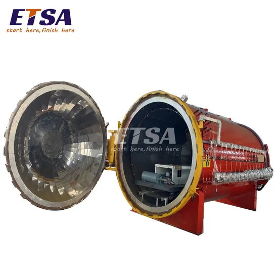 High Pressure Composite Carbon Fiber Autoclave Chamber for Sale Auto Parts Autoclave