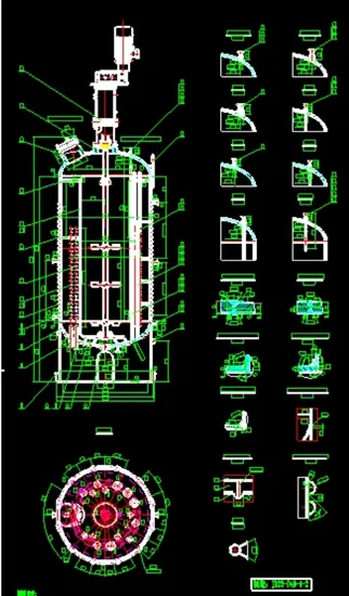 30000L Versatile Magnetic Agitator High Pressure Reactor for Chemical Applications