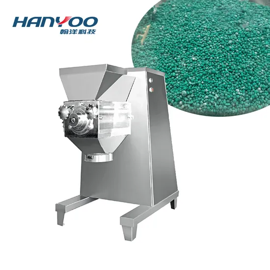 Hanyoo Yk-90 Oscillating Granulator Ceramic Plastic Solid Beverage Pellets Pendular Granulator Granulating Machine for Fertilizer
