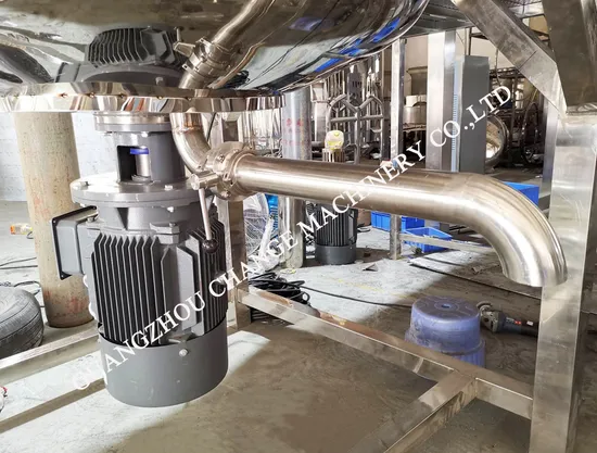 Shampoo Lotion Detergent Producing Equipment