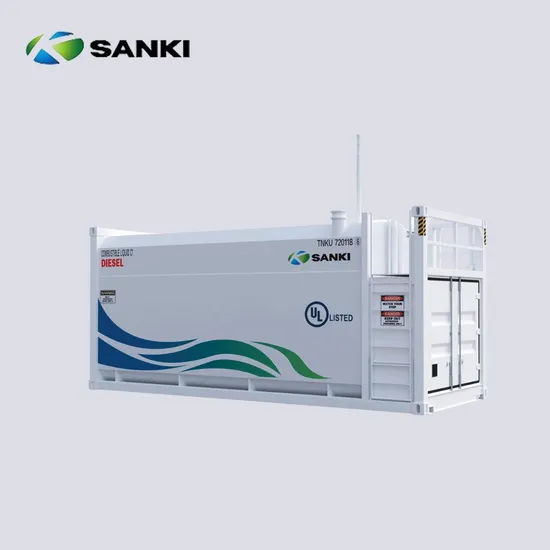 Sanki 30000 -66000liters Barrier Ex-Proof Oil Gas Container Portable Mobile Fuel Station Skid-Mounted