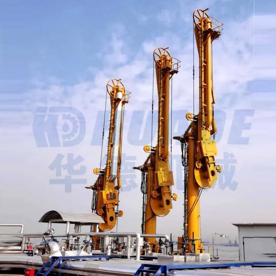 High Lifting Height High-Pressure Equipment Single-Arm Low-Temperature Marine Loading Unloading Arm Machine with Swivel Joint