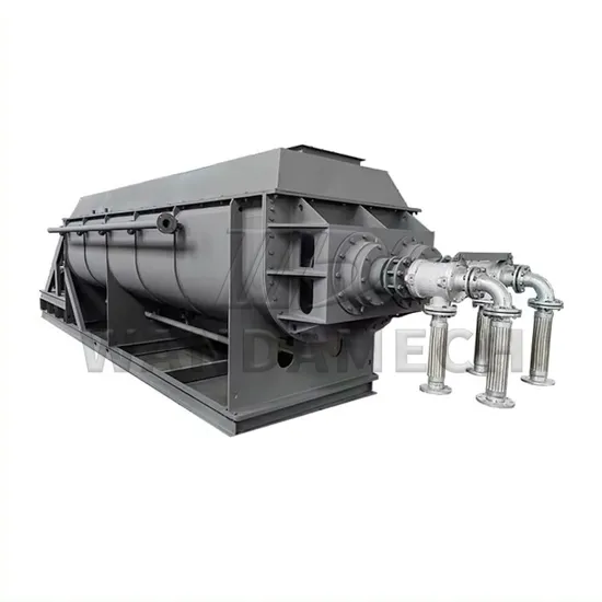 Clay Borax Hollow Paddle Dryer Industrial Stainless Steel Dryer Resin Clay Slurry Dryer