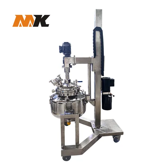 25L Stainless Steel Liftable Vacuum Homogenizer Mixer Machine