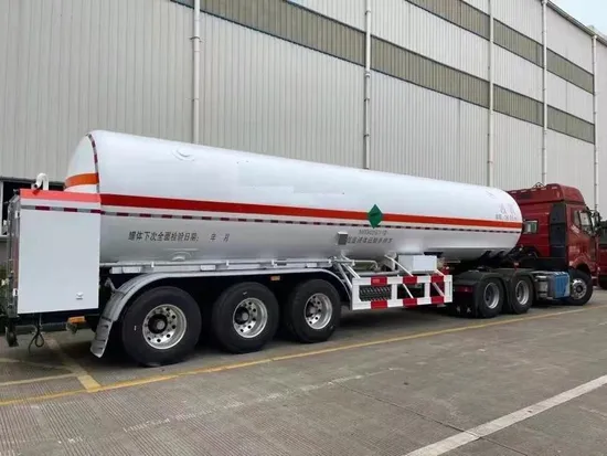 Cryogenic Tanker Truck Oxygen Nitrogen Argon Semi Trailer