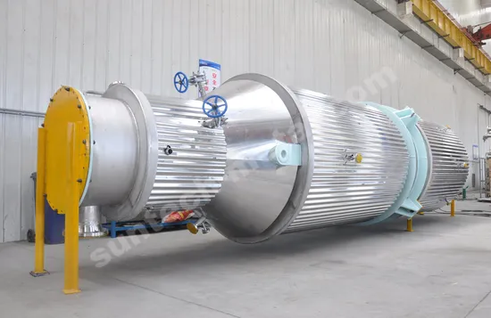 Nickel Alloy N10276/Zirconium/Titanium/Tantalum/Stainless Steel Incinerator for Gas Combustion