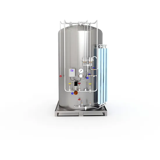 5000L Cryogenic Liquid Nitrogen Oxygen Argon Dewar Cylinder for Storage Tank