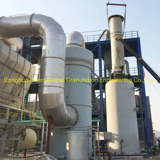 High Efficiency Cacl2 Processing Line by Fluid Bed Granulator