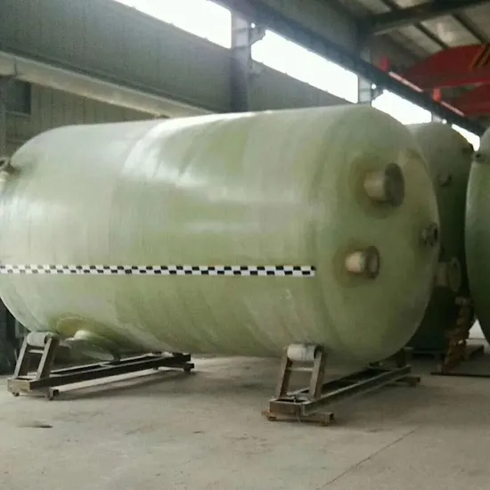 Manufacture FRP Horizontal Storage Tank