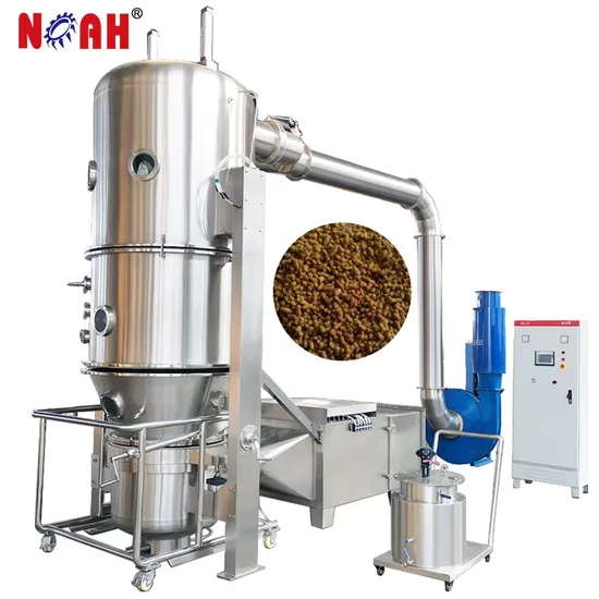 FL-120 Fully Automatic Medical Foodstuff Pharmaceutical Fluid Bed Dryer Granulator Machine
