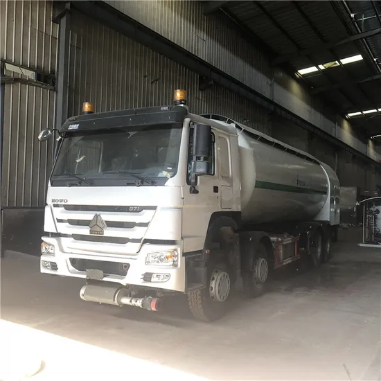 30 Cubic to 35 Cubic 8X4 Sinotruck HOWO Propane Tank Gas Filling LPG Tanker Truck