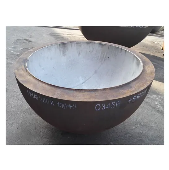 Steel Hemispherical Dished Head Stainless Steel Water Tank Elliptical Dish Head