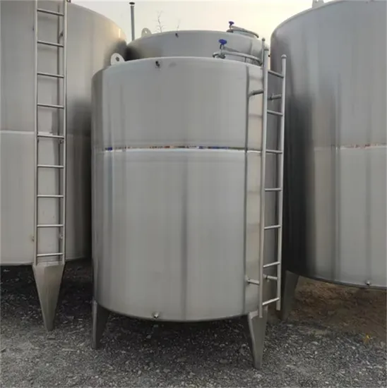 Stainless Steel Chemical Storage Vessel Cosmetic Stainless Steel Tank Water Storage Tank