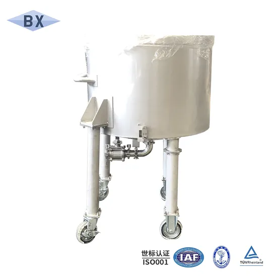 Stainless Steel Mobile Tank for Transfer Material