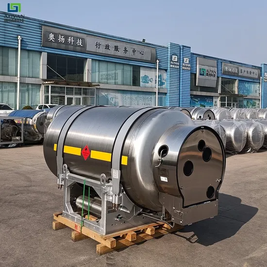 Stainless Welded Storage Tank Cryogenic LNG Cylinders for Vehicles