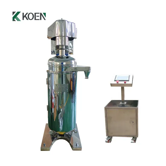 Gq105 Tubular Bowl Centrifuge for Coli Bacillus Centrifuge Supplier Factory Price