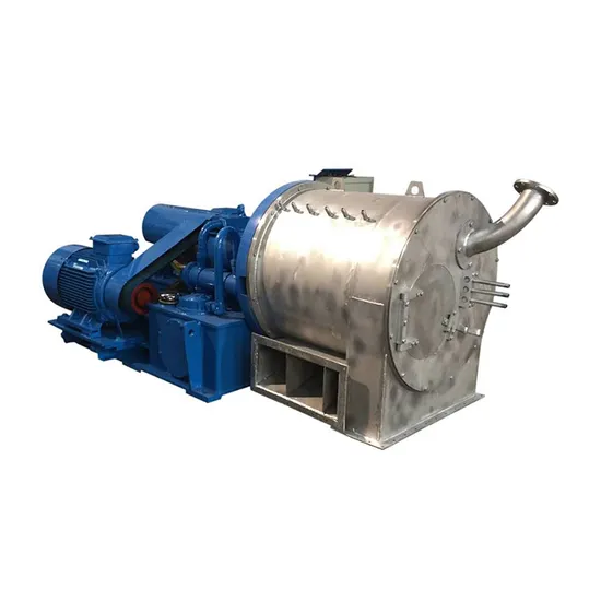 China Factory Price Industrial High Quality Sea Salt Production Pusher Centrifuge