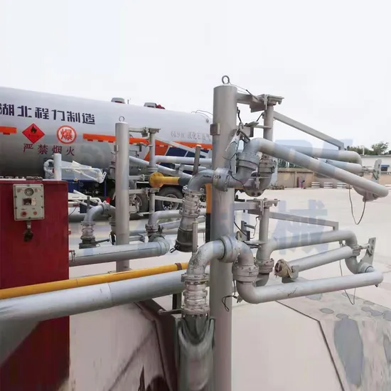 Strong Bearing Capacity High-Pressure Equipment Single-Arm Low-Temperature Bottom Loading Arm with Swivel Joint