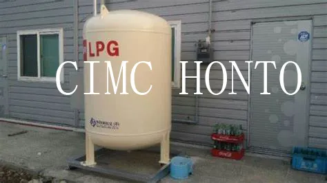 2.5 Tons LPG Gas Tanks 2000L