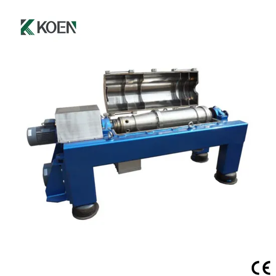 Automatic Fish Gut Oil Separation Refining Fish Oil Separation Three-Phase Decanter Centrifuge