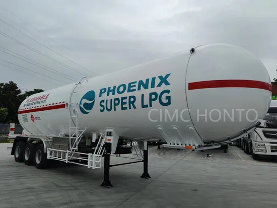 New Release 54m3 ASME LPG Semi Trailer Propane Gas Tanker for Sale