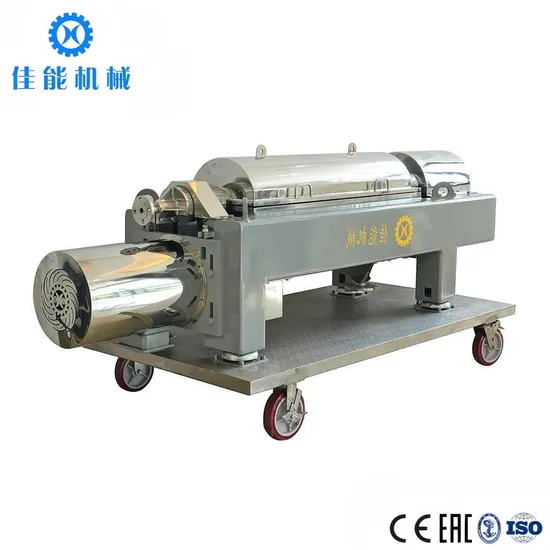 High Efficiency SS316 L Decanter Centrifuge for Pesticide Solid Liquid Separation