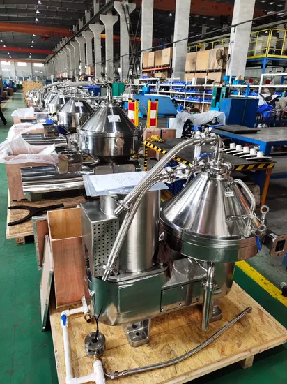Disc Industrial Cream Separator, Food Grade Stainless Steel Cream Separator Centrifuge