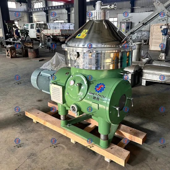 Concentration Use Chlorella Spirulina Disc Stack Centrifuge