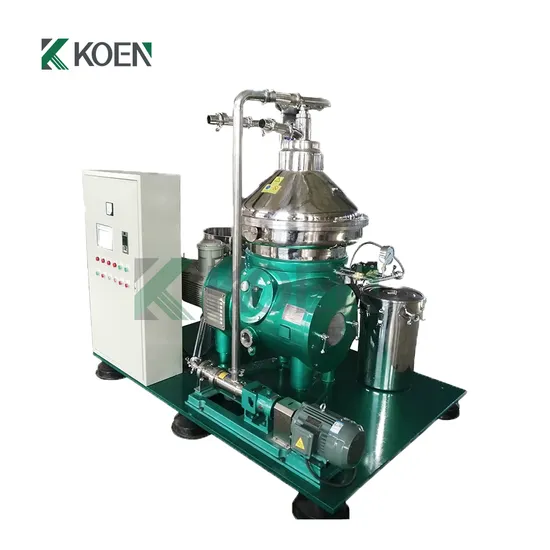 Professional High Performance Disc Centrifuge for Separation of Water and Oil