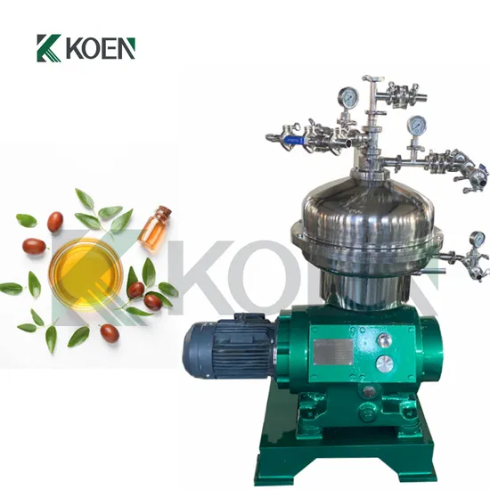 High Quality Dhy500 Disc Stack Centrifuge for Evening Primrose Oil Extraction