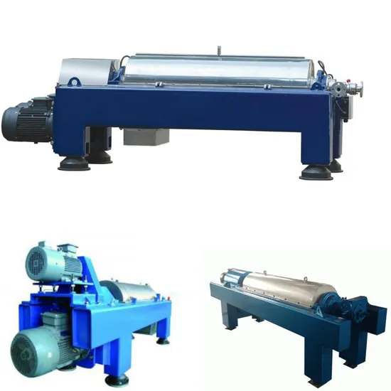 Lws Horizontal Spiral Crude Oil Filtering Decanter Centrifuge