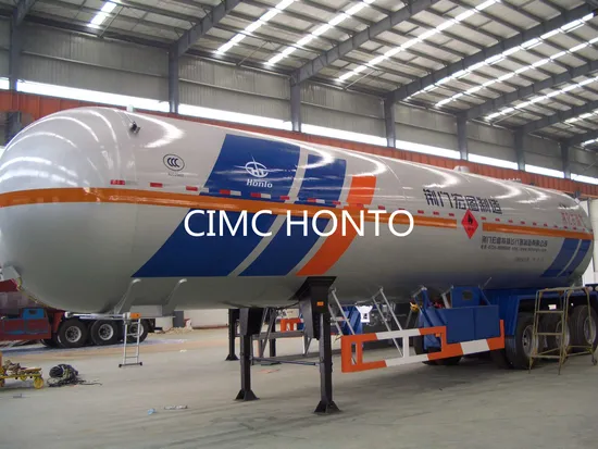 Anhydrous Ammonia LPG Tank Trailer Gas Tankers Transport Storage Trailer