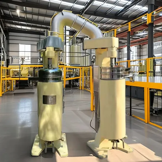 Professional Supplier Solid Bowl Tubular Centrifuge Separator Algae Biomass Processing Centrifuge