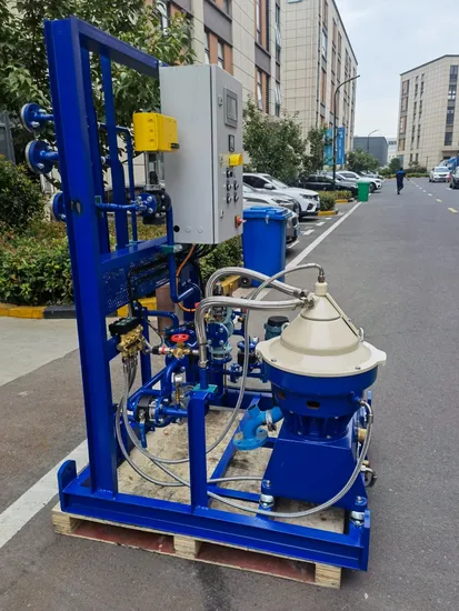 Mineral Oil Waste Oil Crude Oil Water Disc Centrifuge Separator