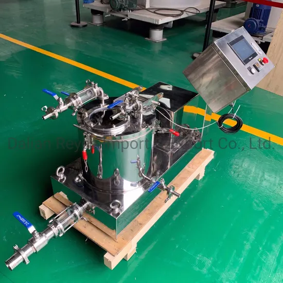 Large Capacity Centrifuge Centrifuge for Extraction and Filtering Hemp Flower Material