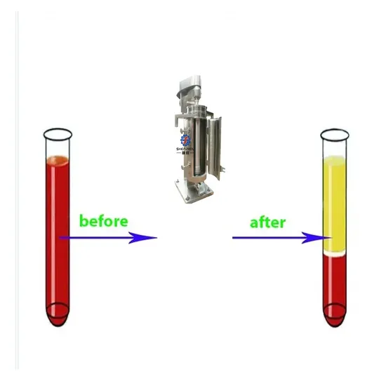 Pig Cow Sheep Chicken etc Blood Cell Separation Tubular Centrifuge
