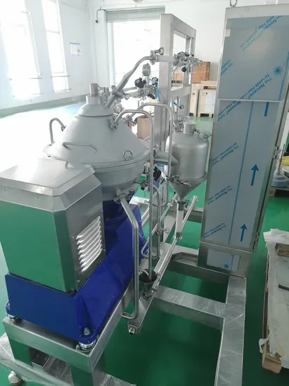 Innovative Disc Separator Clarifier for Beer Processing