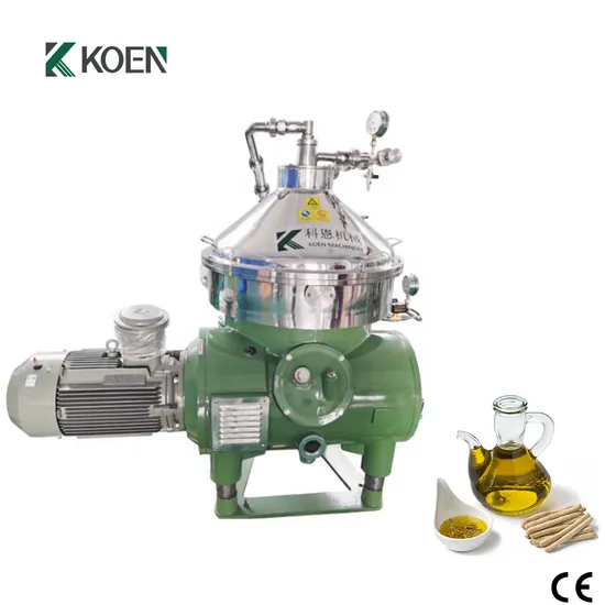 High-Tech Advanced Disc Centrifuge for Separating Animal Cottonseed Vegetable Oil on Sales