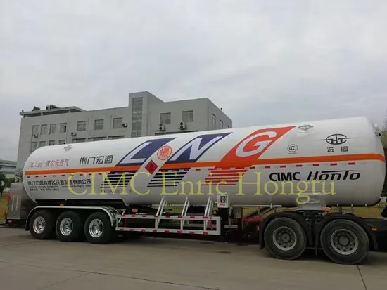 10 Tons Liquid LNG Tanker Semi-Trailer Trailer Truck for Sale