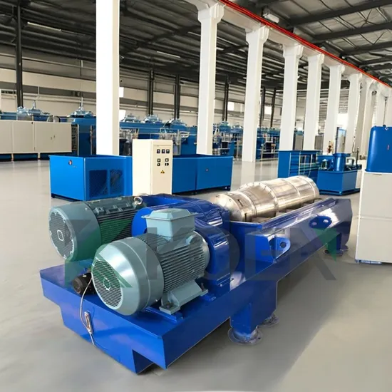 Sludge Calcium Dehydration Hypochlorite Sewage Decanter Centrifuge