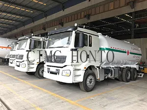 Brand New 21.6m3 LPG Bobtail Tanker Made in China