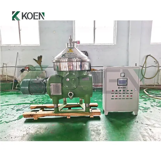 High-Speed SS304 Latex Separation Equipment Industrial Disk Stack Centrifuge Machine
