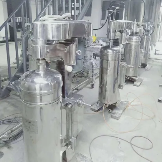 Automatic Intermittent Centrifuge Large Capacity Centrifugal Tube Machine