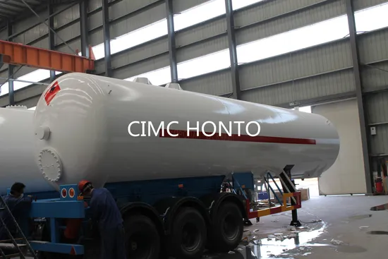ASME Standard Morocco LPG Filling Propane Transportation Trailer for Sale