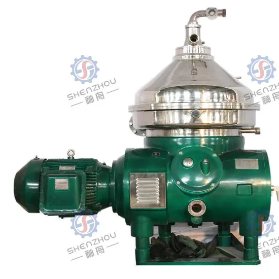 High-Efficiency Disc Separator for Solid Liquid Algae Processing