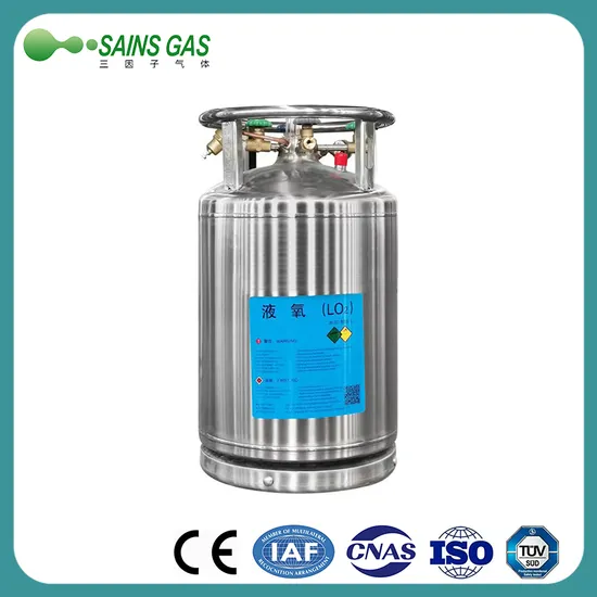 High Quality Professional Cryogenic Liquid Dewar Cylinders Liquid Oxygen Storage Tank for Sale