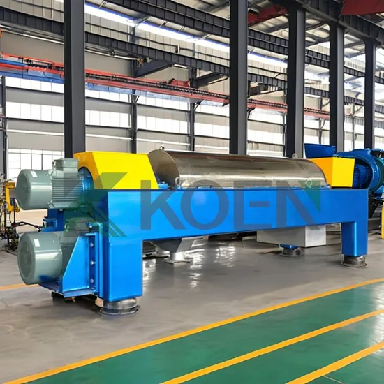 Algae Dewatering, Harvesting, Drying and Separation Decanter Centrifuge
