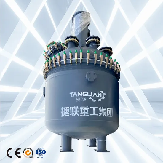 K/Ae Type 3000L Carbon Steel Glass Lined Jacketed Reactor
